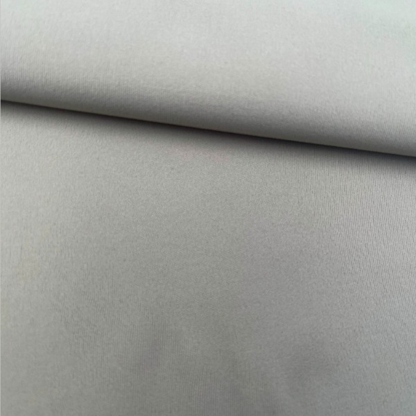 73% Nylon 27% Spandex, WEIGHT 220 GSM WIDTH 156 CM Khaki Solid Weft Interlock Fabric HT1645