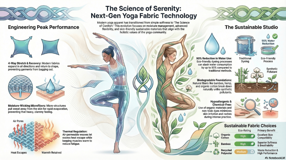A Comprehensive Analysis and Dissection of Modern Yoga Clothing Technology
